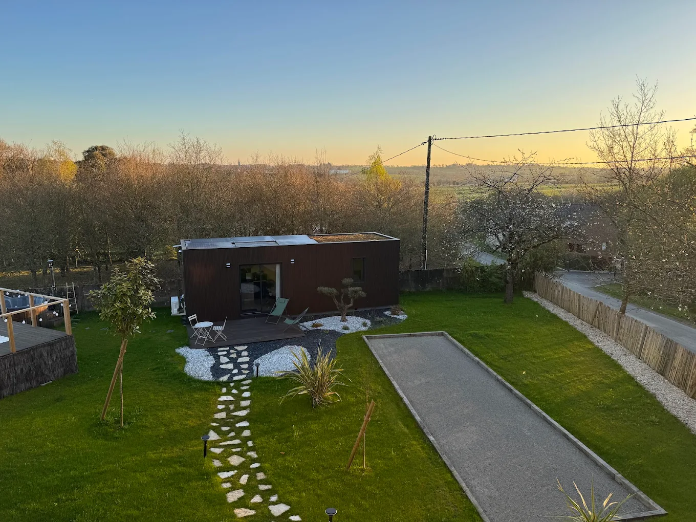 Studio de jardin moderne